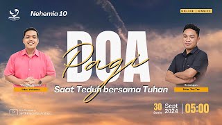 Doa Pagi - Senin 30 September 2024 - Pdm. Jho Tse