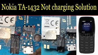 Nokia TA-1432 Not charging Solution || nopokia 105 ta-1432 charging problem solution 100% working