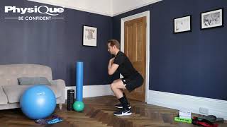 Physique Golf Exercises | Improving Leg Power with Squats