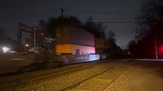 NS 4706 AC44C6M leads NS 269 with a Nice K5LLA & a SAAHC at Piscataway