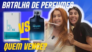 BATALHA DE PERFUMES FRESCOS - Kaiak Oceano Vs Quasar Ice - Quem leva a melhor no teste das ruas?