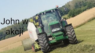 ☆Grabienie i prasowanie sianokiszonki☆Ursus & John Deere w akcji☆