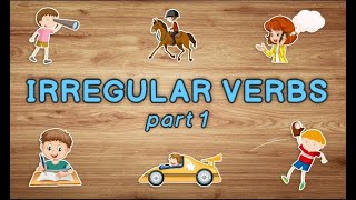 Irregular Verbs in English part 1