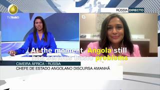 Interview of Isabel dos Santos at TV Zimbo