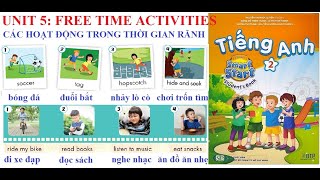 [TIẾNG ANH LỚP 2] Unit 5: Free time activities | Các hoạt động trong thời gian rãnh | I Learn Smart