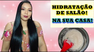 HIDRATAÇÃO DE SALÃO DE BELEZA - CASEIRA PASSO A PASSO