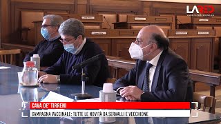 Campagna vaccinale: tutte le novità da Servalli e Vecchione