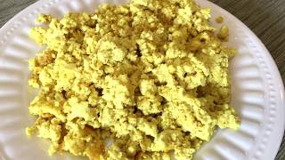 How to Make Scrambled Tofu | Vegan Egg-Free Scramble Recipe