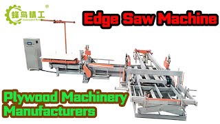 Plywood Double Sizer Dd Saw Edge Trimming Saw Machine for Plywood Edge Cutting Saw Machine 2022