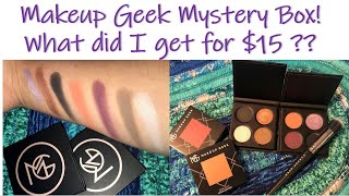 Makeup Geek Eyeshadow Haul! Mystery Box on Sale and Clearance Highlighter Brush! All this for $15!