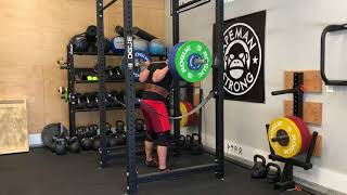 6/15/18 Squat 375x1@8 *test day*