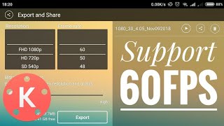 Tutorial Cara Mengaktifkan Framerate 60fps di KineMaster Android