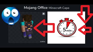 Mojang Office cape Speedrun & Unexplained Tutorial