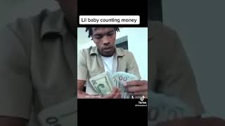 Lil Baby counting Money 💵 fast