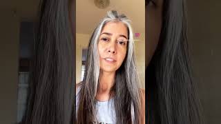 Happy Silver Hair Sunday… #greyhair #greyhairdontcare