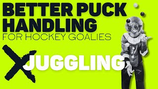 Better Puck Handling For Goalies | STOP JUGGLING 🛑