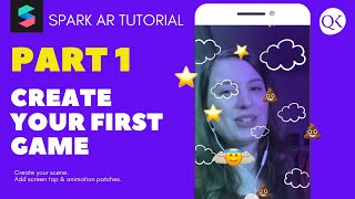 How to Create a 2D Game in SPARK AR [How to Start the Game and Set Objects in Motion]