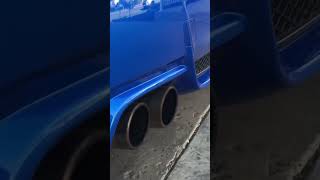 2011 Subaru WRX STI with equal length headers invidia q300 dual exhaust with n1 mid pipe