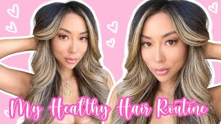 My Healthy Hair Care Routine - Washing & Treatment | Arika Sato