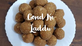 Gond(Edible Gum) ke laddu Recipe | गोंद के लड्डू | Panjeeri Laddu Recipe | Saute Time