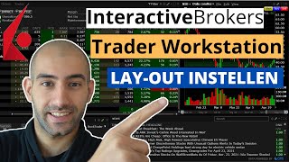 Interactive Brokers Trader Workstation Lay-Out Instellen