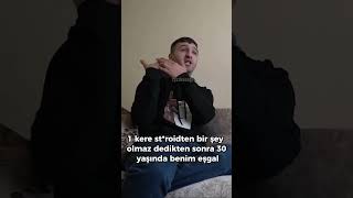 1 kere st*roidten bir şey olmaz dedikten sonra 30 yaşında benim eşgal