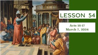 Lesson 54  (March 6, 2024)