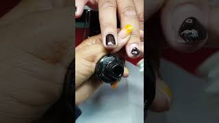 Fall Gel Nails • Quick tutorial nail set