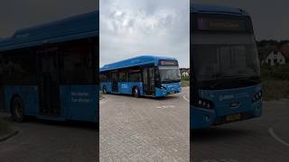 #treinleven #vlieland #bus VDL citaro op Vlieland badstrand hotel west cord Vlieland