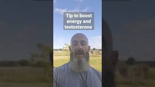 Tip to boost energy and testosterone