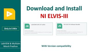 NI ELVIS III Software Download | NI ELVIS-III #labview