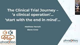 P2P Webinar 14/12/23: The Clinical Trial Journey - to start with the end in mind.