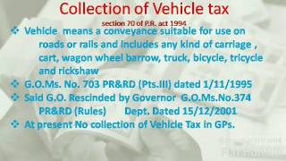 Collection of taxes