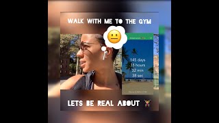 WALK WITH ME TO THE GYM: TRINIDAD 🇹🇹 CARNIVAL IS NEAR! I NEED TO BE SERIOUS ABOUT 🏋️‍♀️ THE GYM