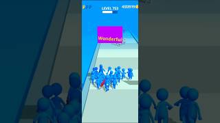 join clash 3d game shorts victory level crossing gameplay mission successfully fantastic victory