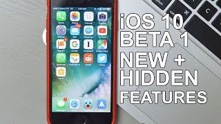 iOS 10 Beta 1 - New Features + Hidden Features