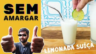 Como Fazer LIMONADA SUIÇA | SEM AMARGAR | MUITO SIMPLES