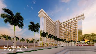 Sea faced hotel I Lumion 12 rendered I basic conceptual design I Beach side hotel I Impossible built