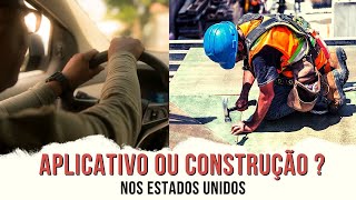 Trabalhar com aplicativo ou construção aqui na América? Essa semana esse vídeo vai ao ar.