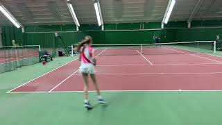 Tamina Kochta forhand winner #tennisvideo #tenniskidsvideo