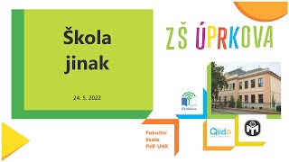 Úprkovy Novinky: Škola jinak 2021/2022