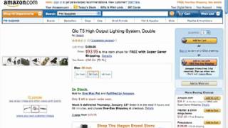 Aquarium Lighting Review - Glo T5 Double Lighting System