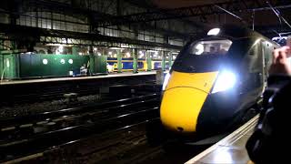 *RARE* Great Western Railway Class 800's arrive and depart Glasgow Central.