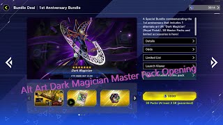 1st Anniversary Alt Art Dark Magician Master Pack Bundle Opening