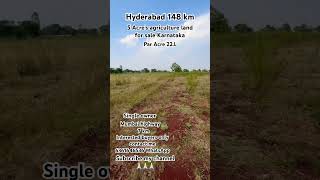 5 Acre’s agriculture land for sale Karnataka #zaheerabad #karnataka #bagdal #nirna #nh65 #mannaekhel