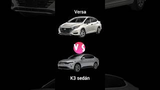 Respuesta a @salvadororoz Nissan Versa vs Kia K3 sedán versiones tope #nissan #versa #kia #k3