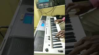 Vinaya vidhaya rama|amma nanna|BGM |on keyboard|the santhu music