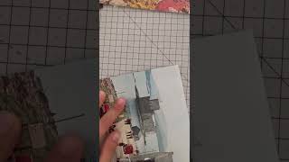 Miniature art process - collage art by Maya Land