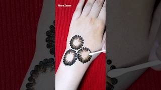 cottonbud henna design no. 20 for starters #mehndi #mehndidesigns #viral