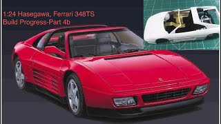 Hasegawa 1:24, Ferrari 348TS - Build Progress - Part 4b